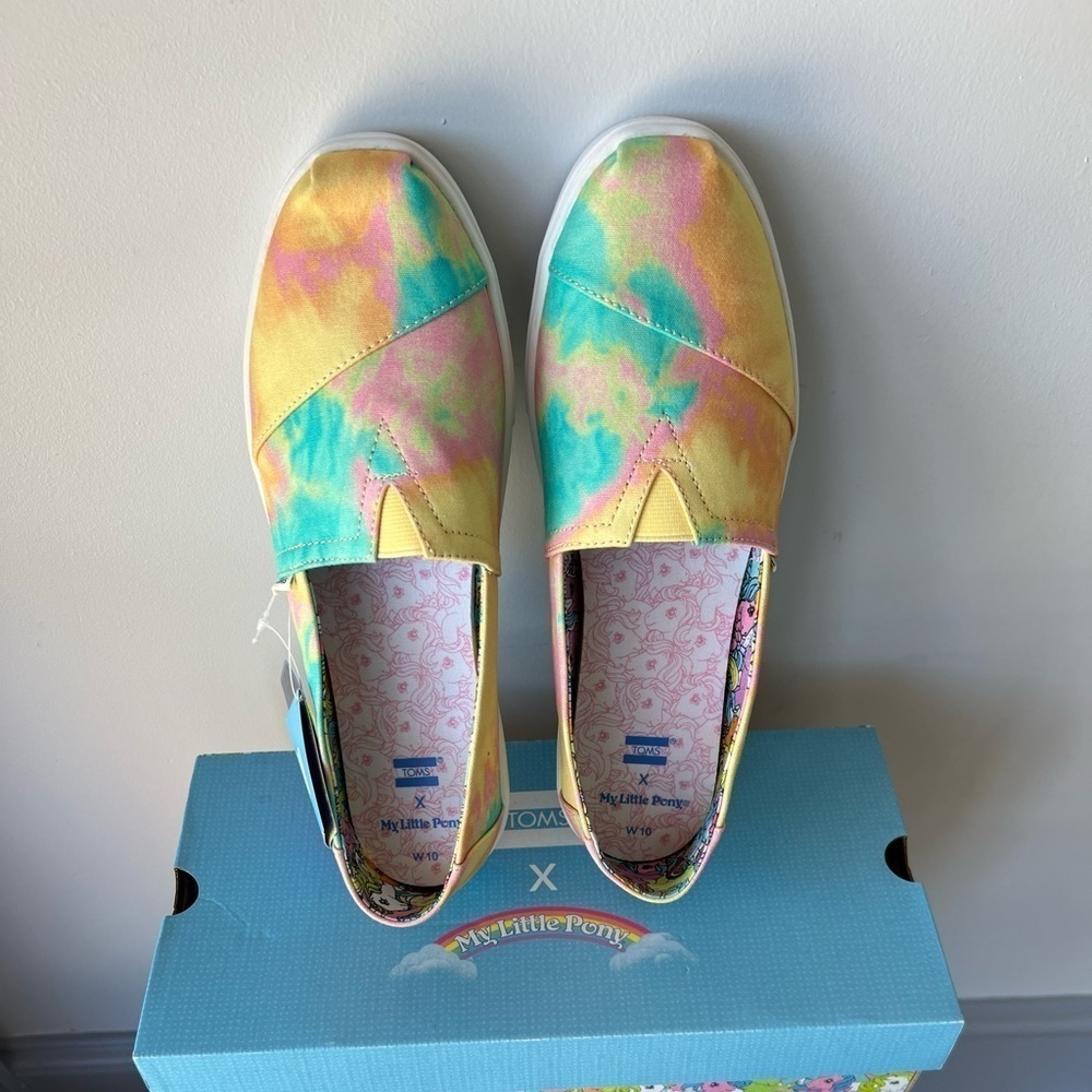 Toms Alpargatas Cupsole Multi Tie Dye My Little Pony Sky Dancer - Picture 4 of 11